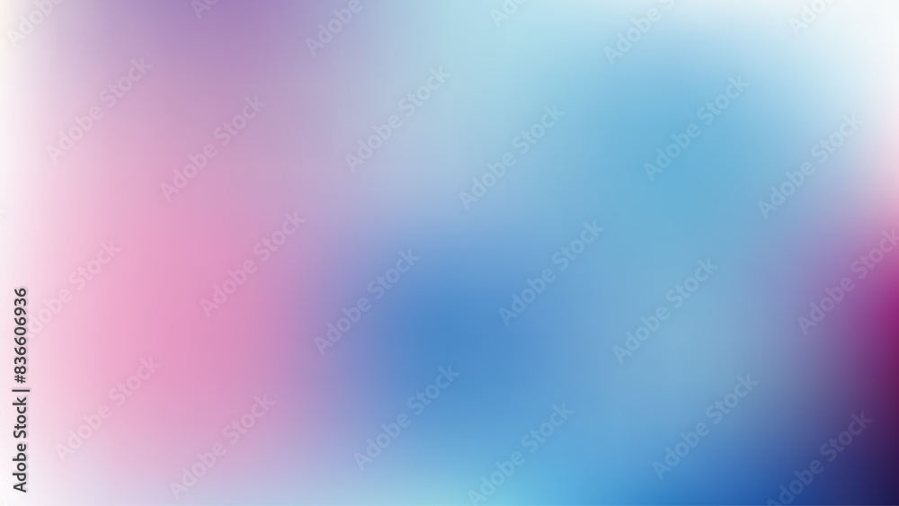 Luxury Light Blue Abstract gradient background with copy space, modern blurred background banner design