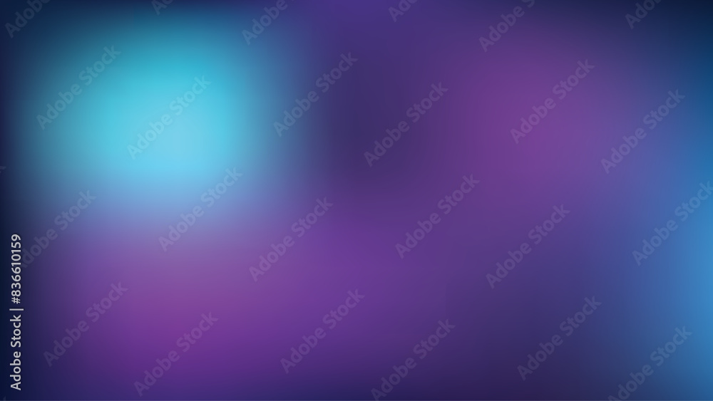 Fototapeta premium Luxury Dark Blue Abstract gradient background with copy space, modern blurred background banner design