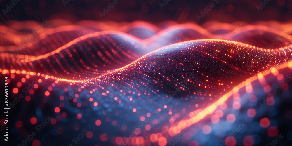 Digital background for tech, AI, neural networks, data, audio, graphics Digital background for tech, AI, neural networks, data, audio, graphics