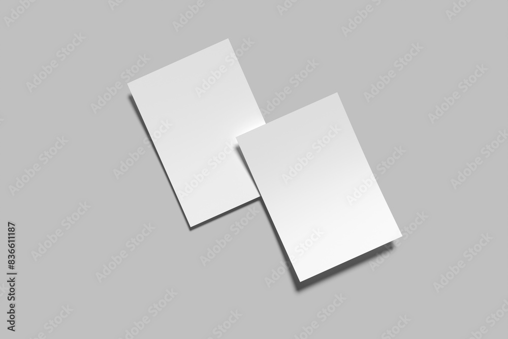 A4 Flyer Blank Mockup