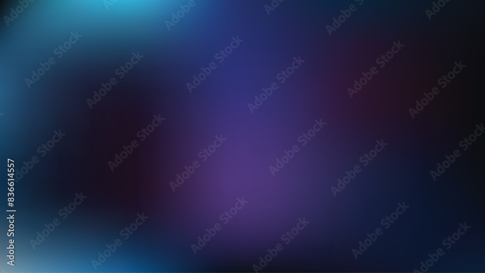 Obraz premium Luxury Dark Blue Abstract gradient background with copy space, modern blurred background banner design