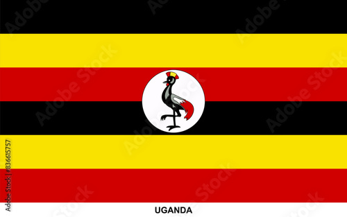 Free Download Flag of UGANDA, UGANDA national flag - GFXLoad