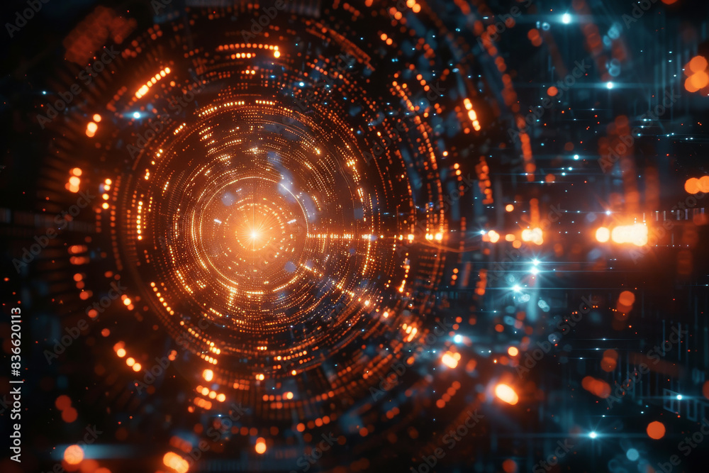 Digital background for tech, AI, neural networks, data, audio, graphics Digital background for tech, AI, neural networks, data, audio, graphics
