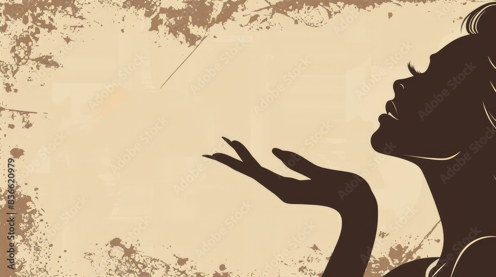 A stylish illustration of a graceful woman with intricate hand details, showcasing refined elegance and attention to detail. A stylish illustration of a graceful woman with intricate hand details, showcasing refined elegance and attention to detail.