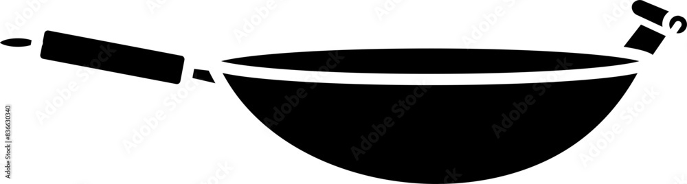 Fototapeta premium Wok vector illustration