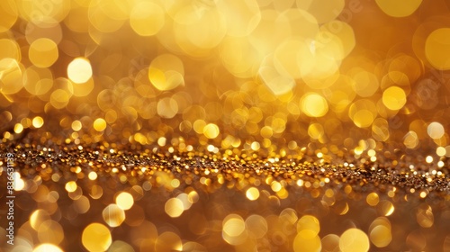 Gold giltter texture Christmas abstract background,glitter lights background for your design,glitter lights background for your design  © Sana