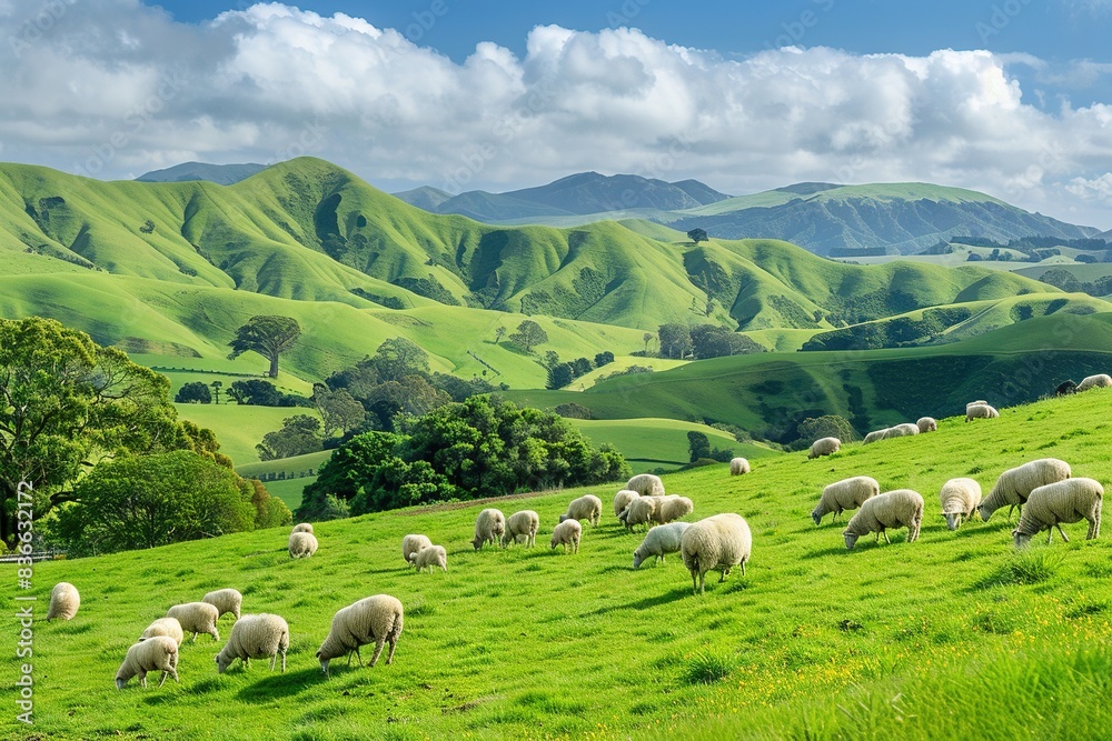 Fototapeta premium sheep