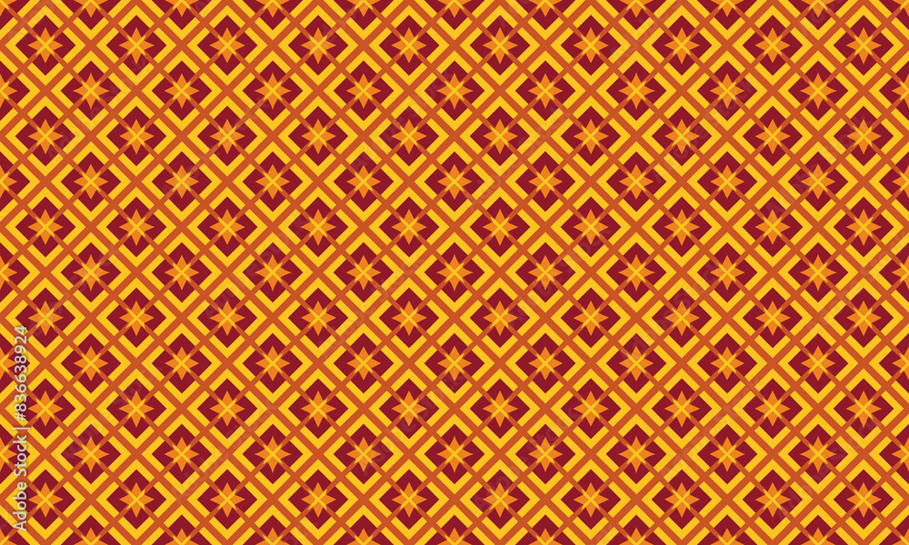 Art Deco Design Geometric Shapes Seamless Pattern for Wallpaper Backgroun