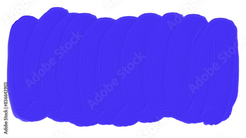 Blue oil stroke brush background