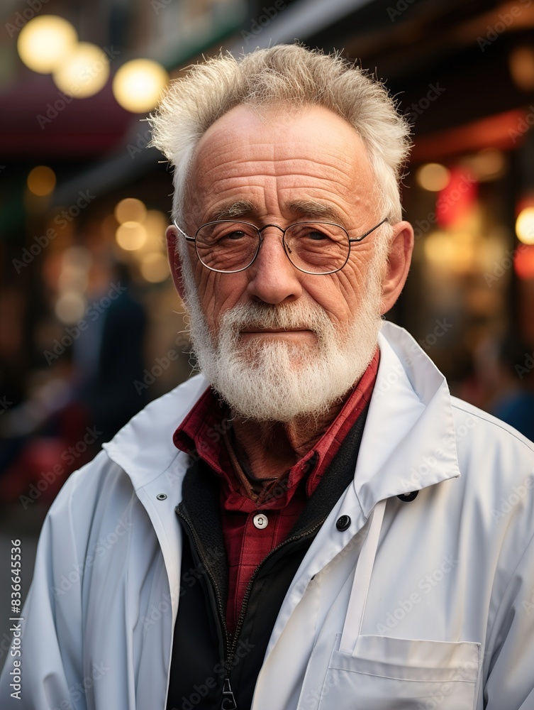 portrait of senior doctor portrait of senior doctor
