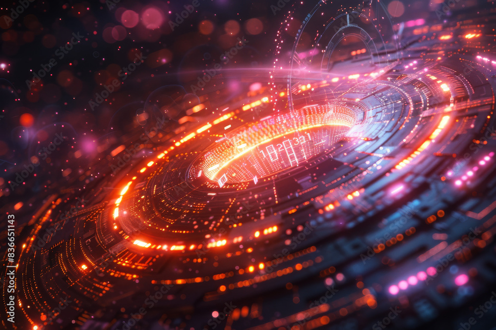 Digital background for tech, AI, neural networks, data, audio, graphics Digital background for tech, AI, neural networks, data, audio, graphics