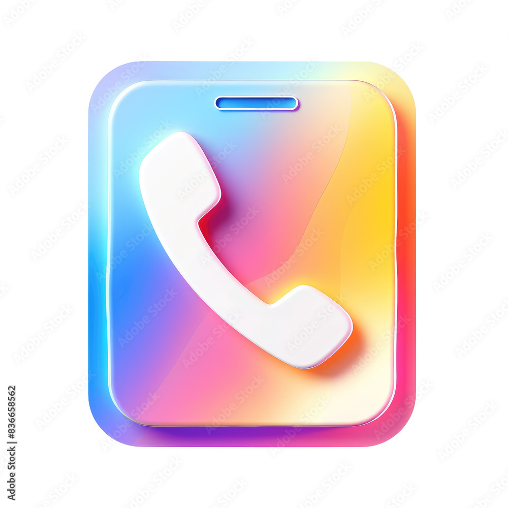 phone icon button isolated on transparent background. phone icon button isolated on transparent background.