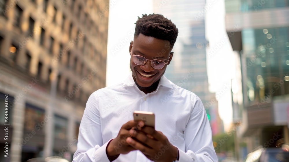 The smiling businessman The smiling businessman