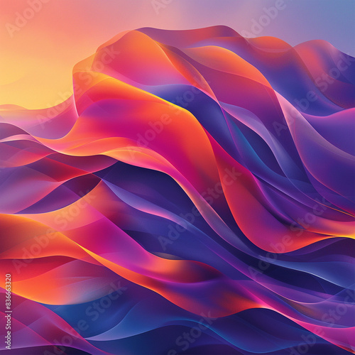 Bold Abstrac Gradients Transitions Color Abstract Use And photo