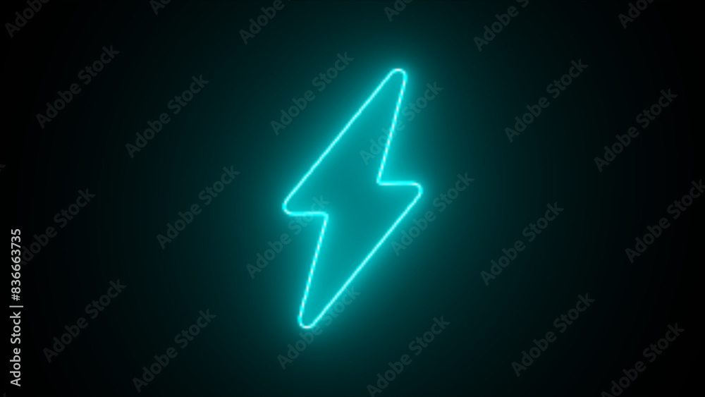 Neon bolt sign. neon lightning bolt. Glowing neon line Lightning bolt icon isolated on black background. Flash sign. Charge flash icon. Thunder bolt. Lighting strike. Neon bolt sign. neon lightning bolt. Glowing neon line Lightning bolt icon isolated on black background. Flash sign. Charge flash icon. Thunder bolt. Lighting strike.