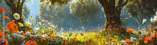 Whimsical Woodland with Vib...
