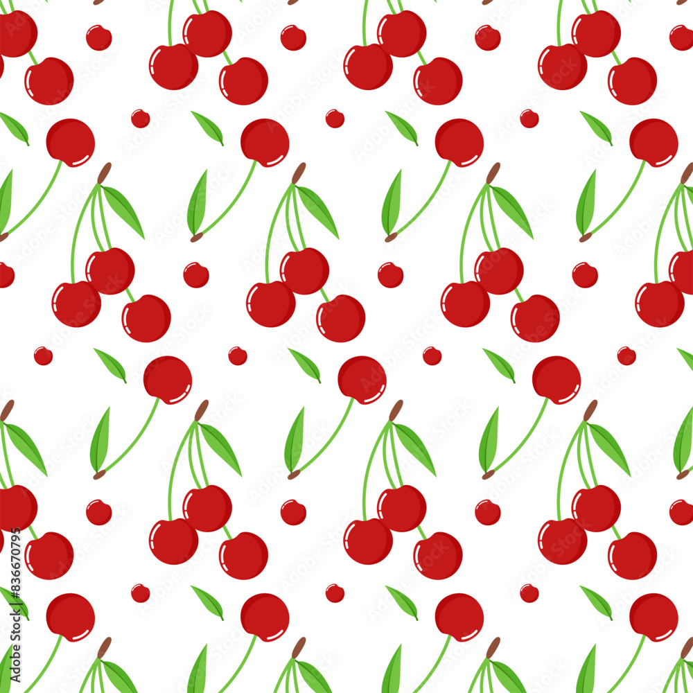 Wrapping paper cherry fruit freshness printable background textile fabric print Wrapping paper cherry fruit freshness printable background textile fabric print