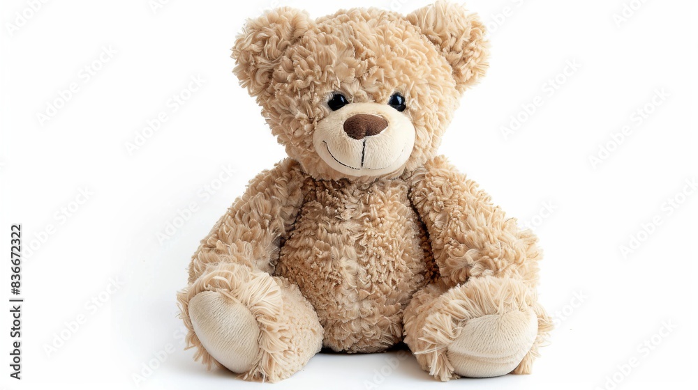 bear doll isolated on white backgroud. kids play concept for designer bear doll isolated on white backgroud. kids play concept for designer