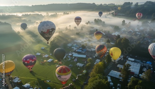 Magical Morning Launch: Warsteiner International Montgolfiade Kicks Off with Hot Air Balloons in Oev photo