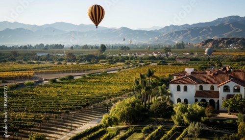 Up, Up and Away: Float Above a California Vineyard at the Temecula Balloon Festival