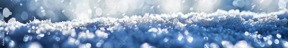 snow close up. snow close up.
