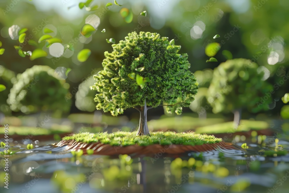 The influence of CSR on creating a successful, sustainable business is vividly portrayed in a detailed 3D animation The influence of CSR on creating a successful, sustainable business is vividly portrayed in a detailed 3D animation