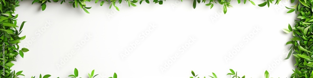 grass frame on white background. grass frame on white background.