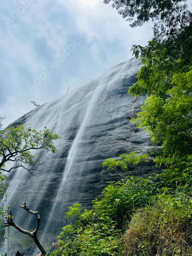 Beautiful Waterfalls in a mountain - India