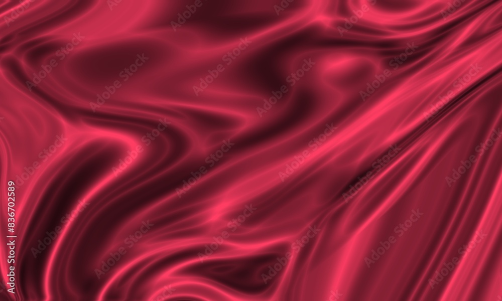 Obraz premium Abstract red luxury silk blur background