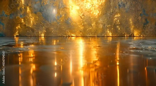 abstract metallic gold gradient color texture background for luxury website banner and creative graphic design