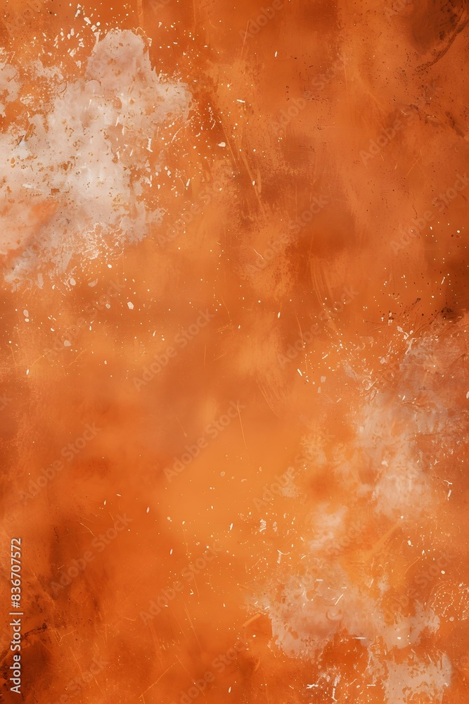 orange dusty background