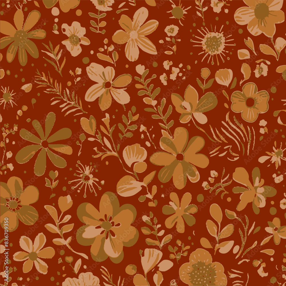 seamless floral pattern seamless floral pattern