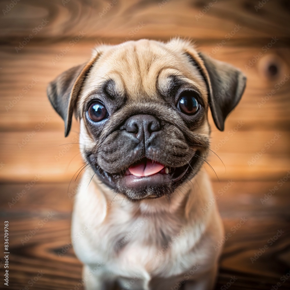 パグの子犬 パグの子犬