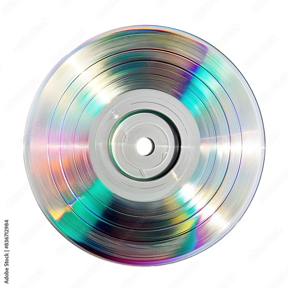 CD player isolated on a transparent PNG background, white background , cut out, clipping path, Generative Ai CD player isolated on a transparent PNG background, white background , cut out, clipping path, Generative Ai
