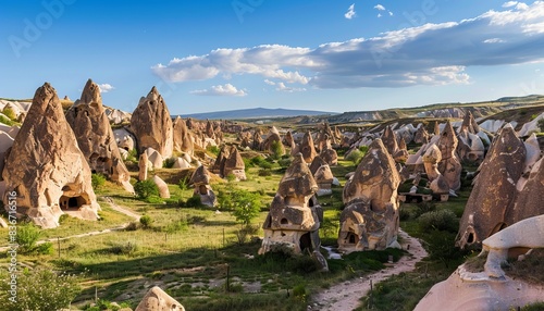 Exploring the Mystical Cave Town and Stunning Rock Formations of Love Valley in Cappadocia, Turkey