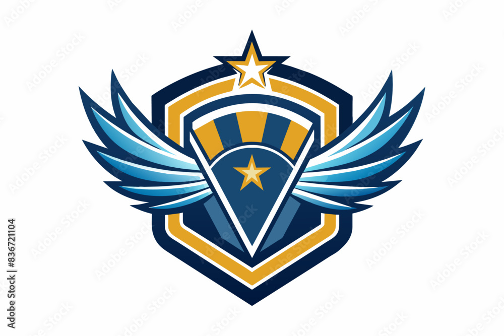 An emblem logo with a symbolic design incorporating the company's values An emblem logo with a symbolic design incorporating the company's values