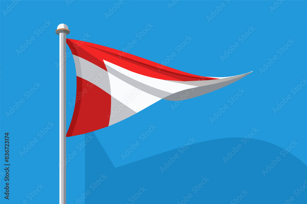 a flag flying in the air on a beach, A close-up of a flagpole with a flag waving against a clear blue sky a flag flying in the air on a beach, A close-up of a flagpole with a flag waving against a clear blue sky