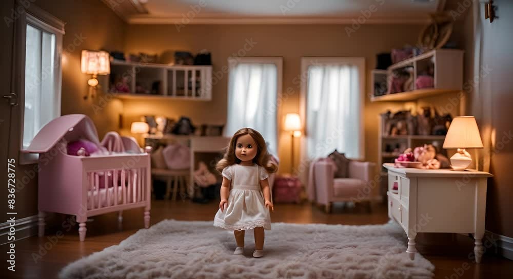 Doll's House. Doll play at home. Doll's House. Doll play at home.