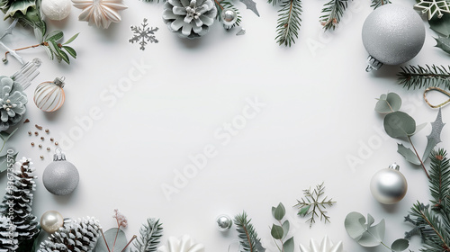 A Christmas frame