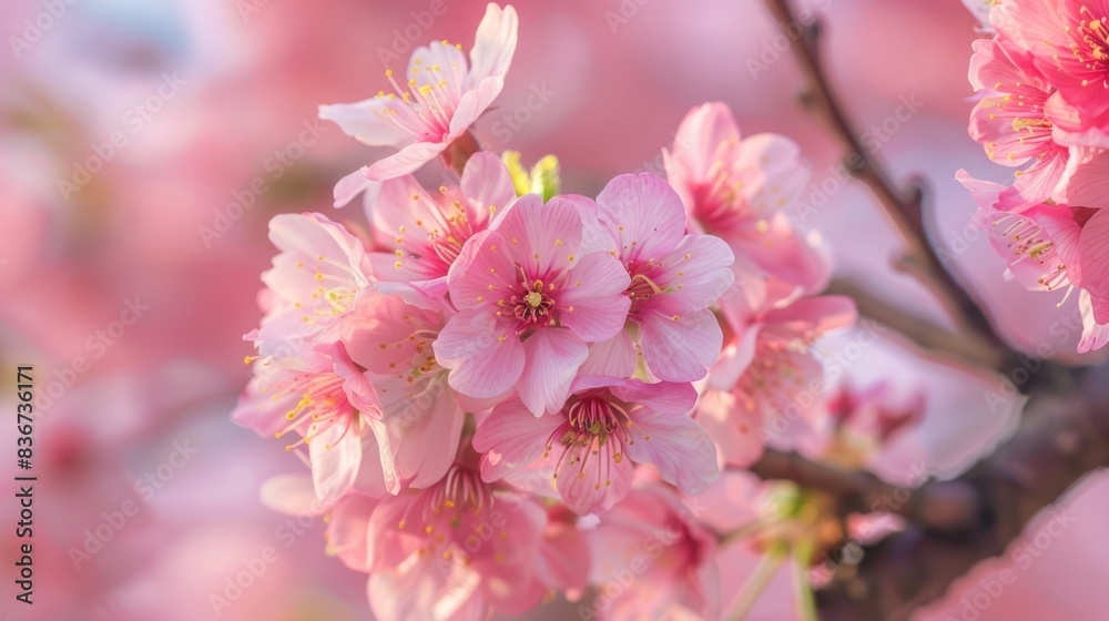 Floral flower spring abstract background of cherry blossom flower in spring season in Japan Floral flower spring abstract background of cherry blossom flower in spring season in Japan
