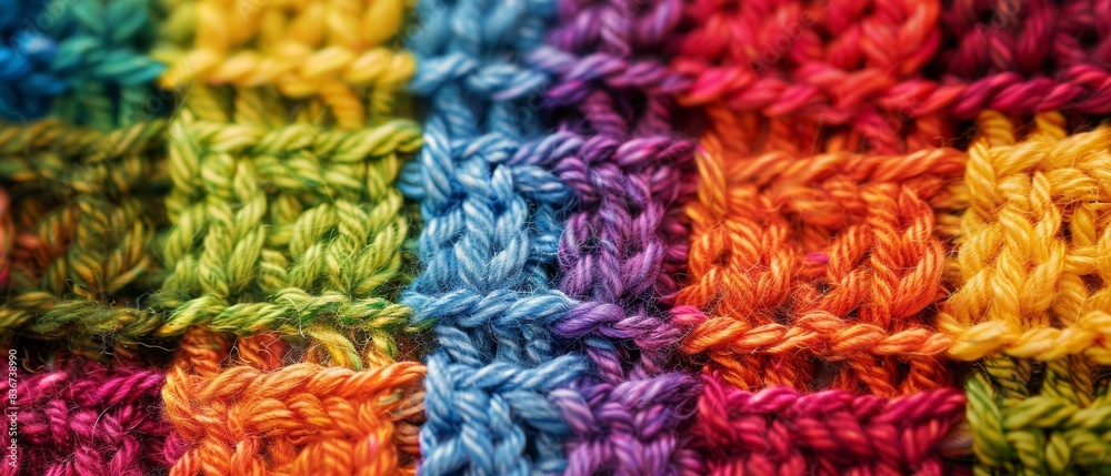 Colorful Close-Up of Handwoven Fabric with Intricate Patterns and Vibrant Rainbow Colors Showcasing Traditional Craftsmanship and Textile Art Colorful Close-Up of Handwoven Fabric with Intricate Patterns and Vibrant Rainbow Colors Showcasing Traditional Craftsmanship and Textile Art