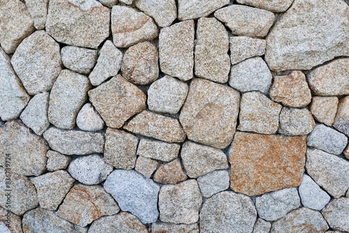 石垣模様の背景素材