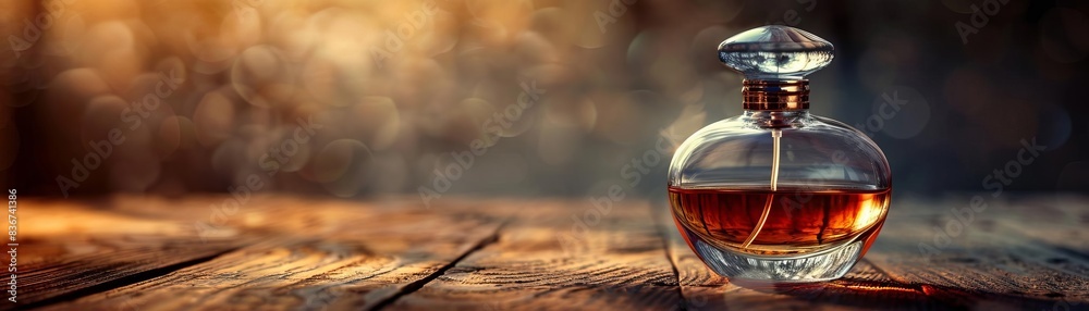 Stylish perfume bottle on a minimalistic background, Luxury, Warm Tones, HighResolution Stylish perfume bottle on a minimalistic background, Luxury, Warm Tones, HighResolution