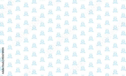 damask blue paper scrapbooking pattern vintage background