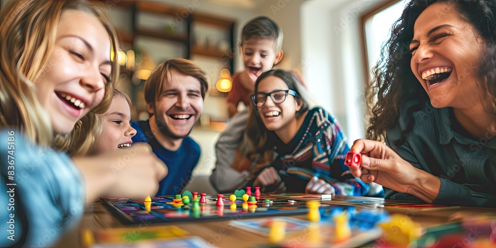 a image of a group of people playing a board game a image of a group of people playing a board game