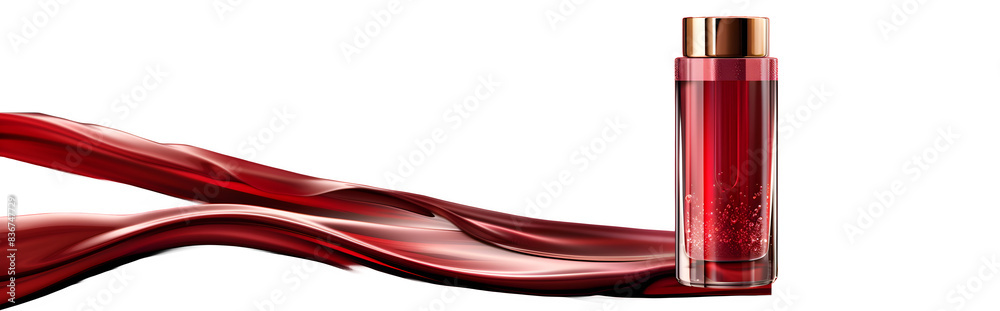 Red cosmetic for beauty brand Red cosmetic for beauty brand