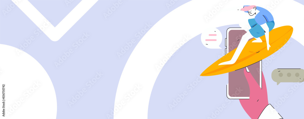 Communicate with consultants flat vector character concept operation hand drawn illustration
Communicate with consultants flat vector character concept operation hand drawn illustration
