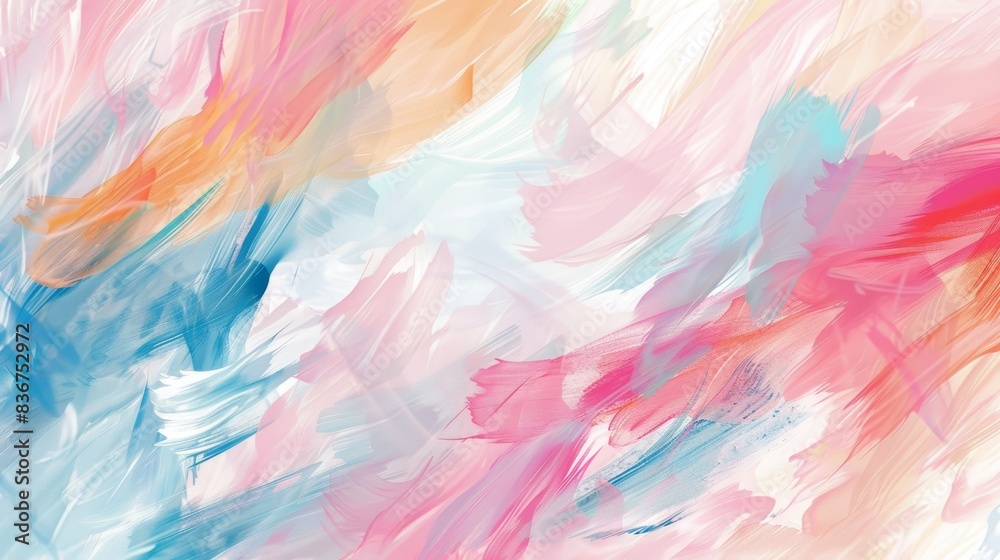 Elegant soft color brushstroke abstract background for designs