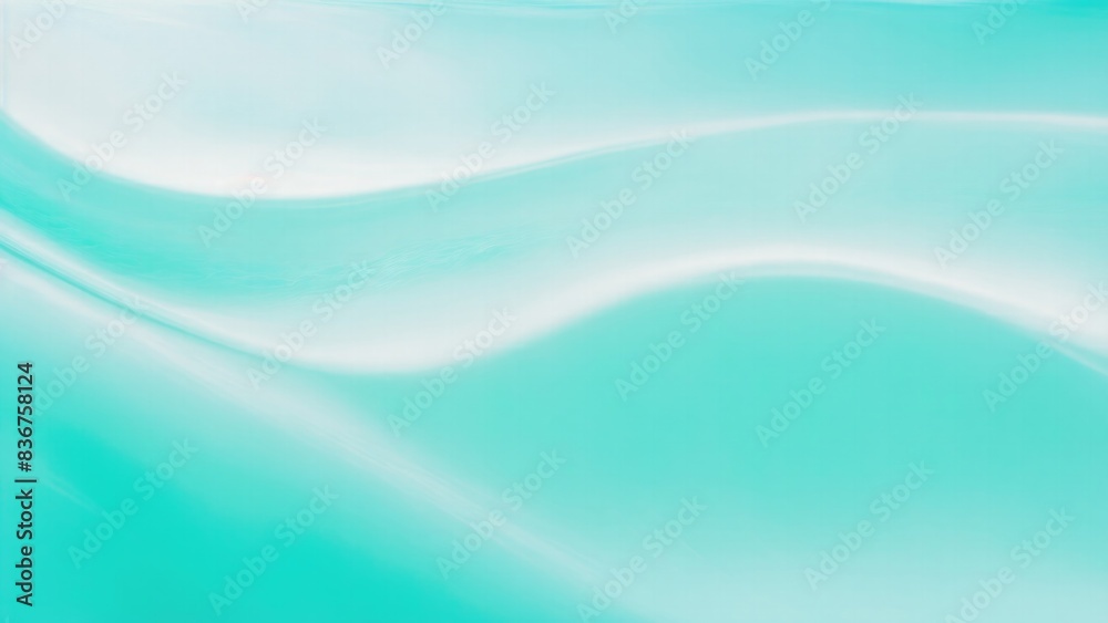 Soft and liquid Cyan waves background Soft and liquid Cyan waves background
