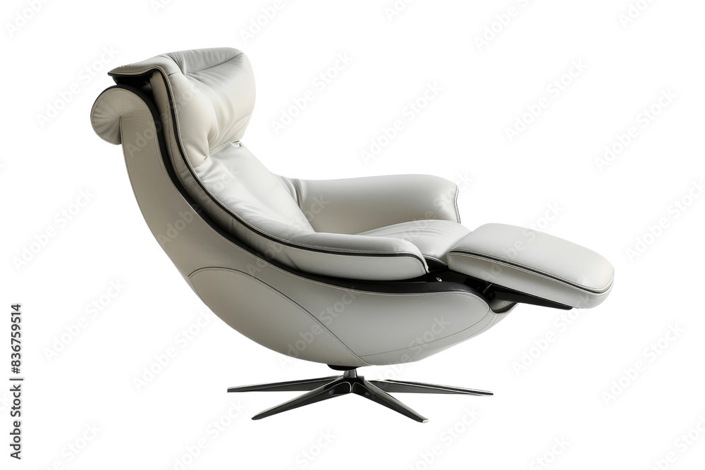 Modern White Leather Recliner Chair Modern White Leather Recliner Chair